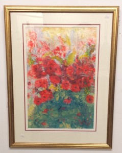 Oil on Board - Dorothy Roberts 'Poppies'' Est £500-£700
