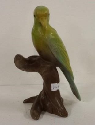 1930s Wade Green Woodpecker 17cm tall designed by Faust Lang