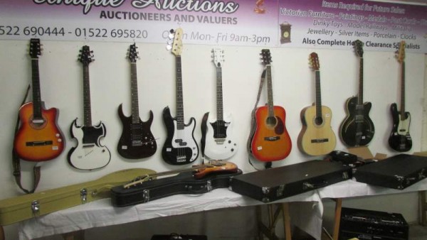 Guitar Auction at Unique Auctions