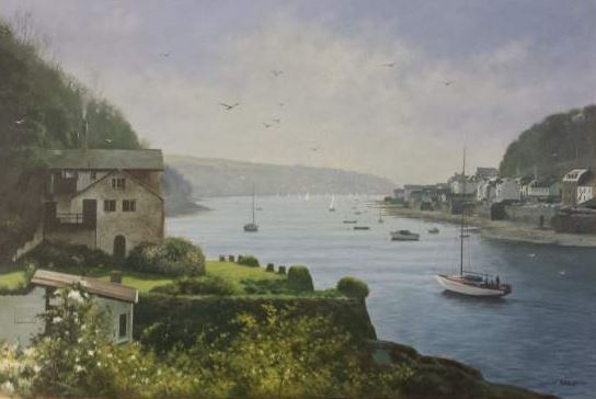 Fowey Harbour Mouth by Terry Bailey