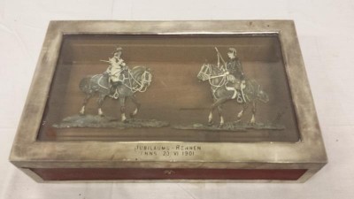 Silver Box for Anniversary Race Enns 23 / VI in 1901