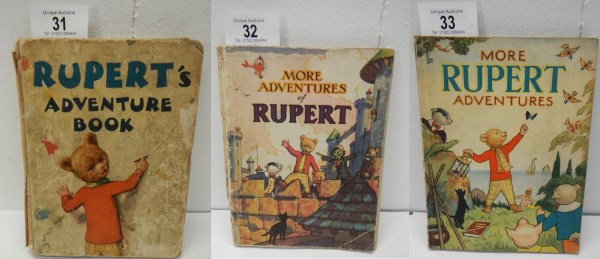 Rupert the Bear Books and Annuals