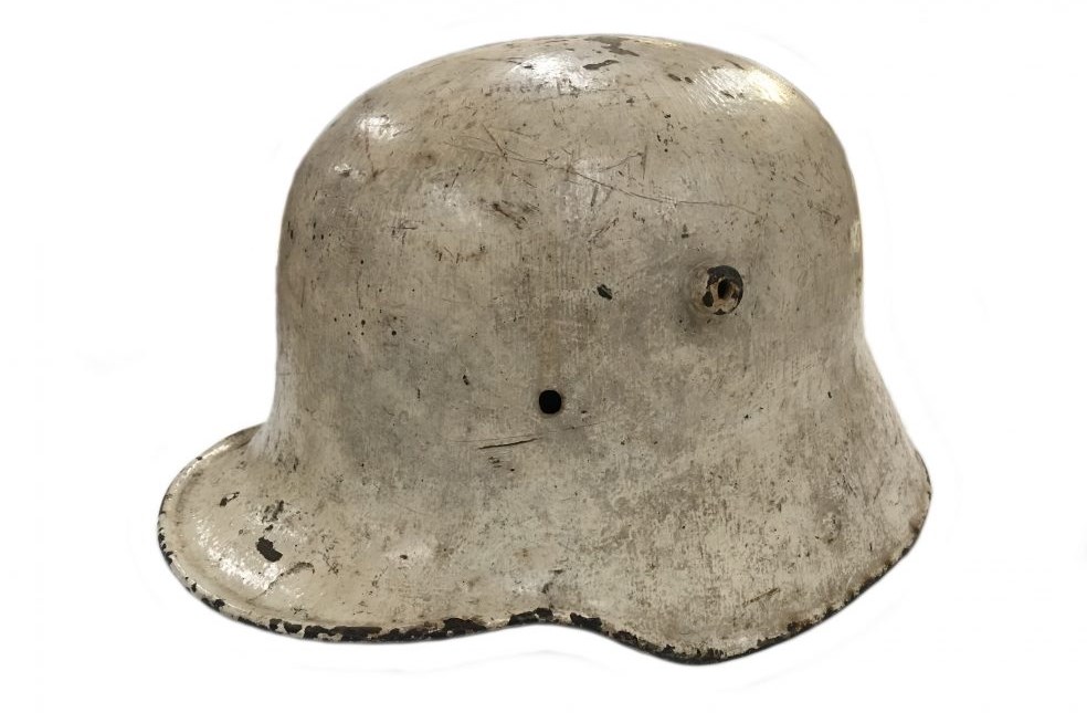 A German military helmet M1916 1917 type
