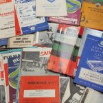 A collection of 1960s Manchester United football programmes