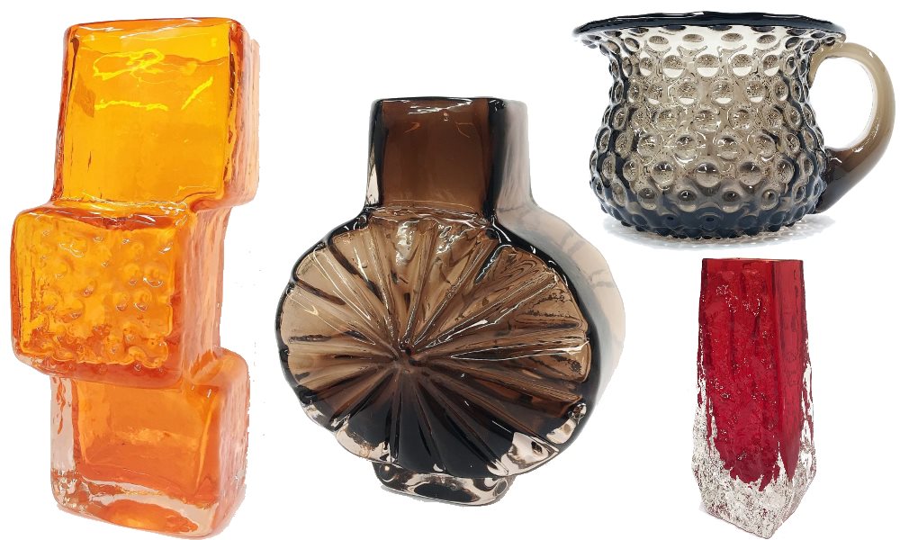 Whitefriars Glass collection at Unique Auctions