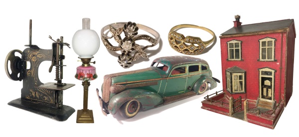 antiques collage