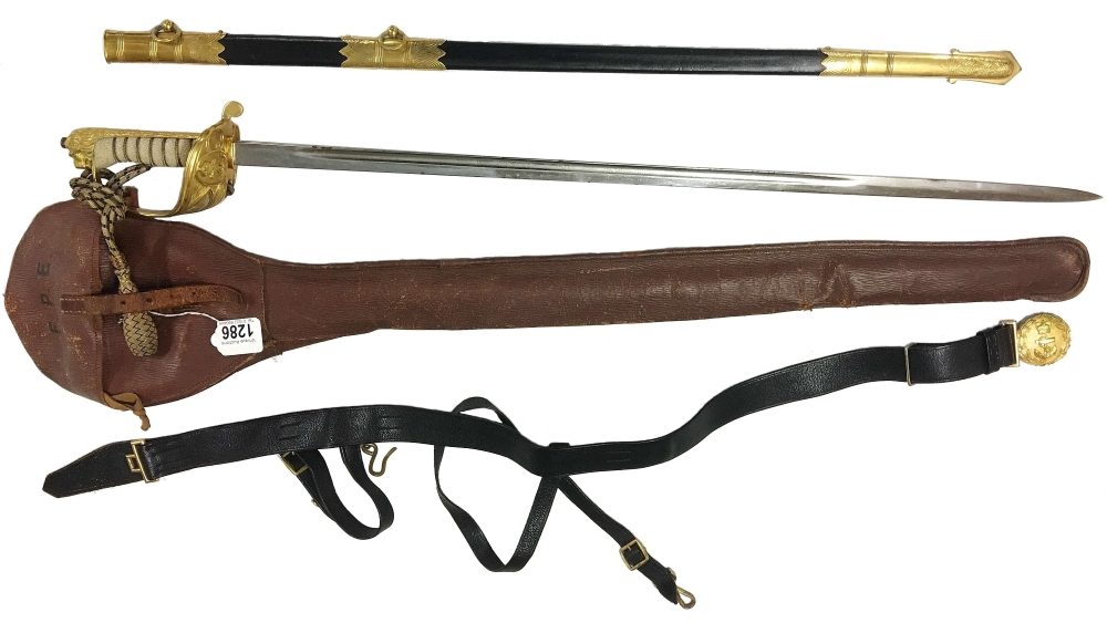 naval officers sword