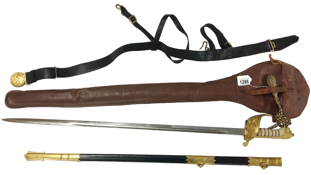 naval officers sword