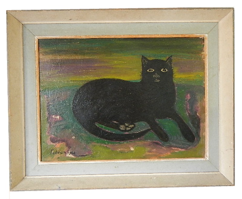 Mary Fedden Black Cat 68