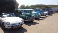 cars on display