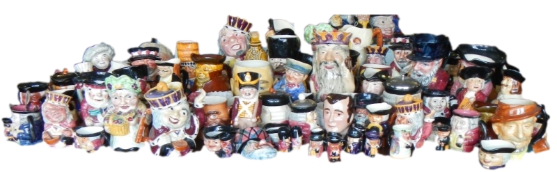 collection of toby jugs