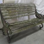 VICTORIAN CAST IRON GARDEN BENCH POSSIBLY COALBOOKDALE