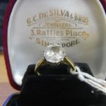 diamond ring at auction