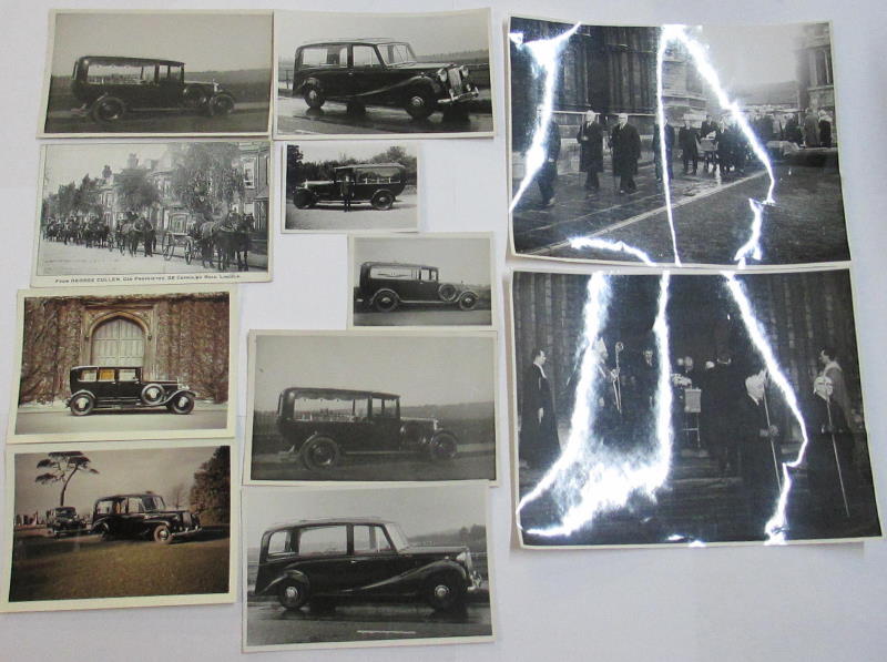 original photographs and postcards lincoln funeral george cullen