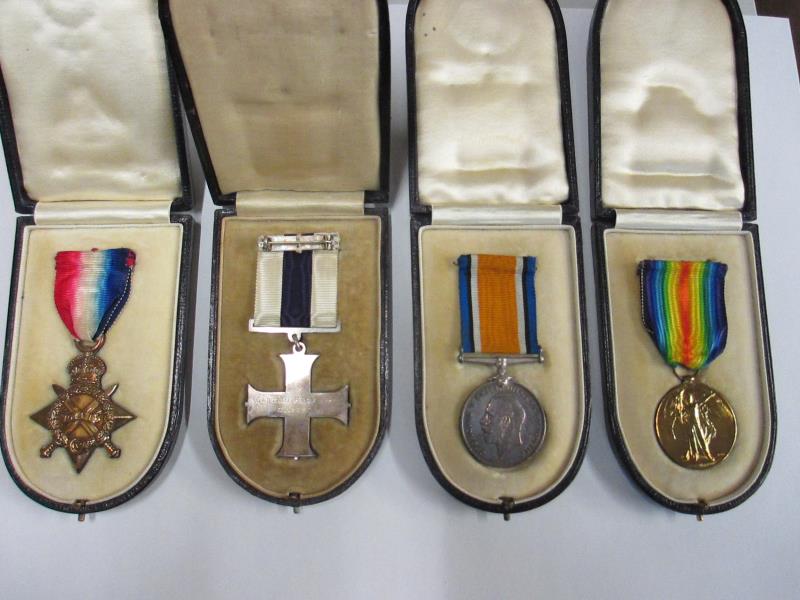 military cross and other medals