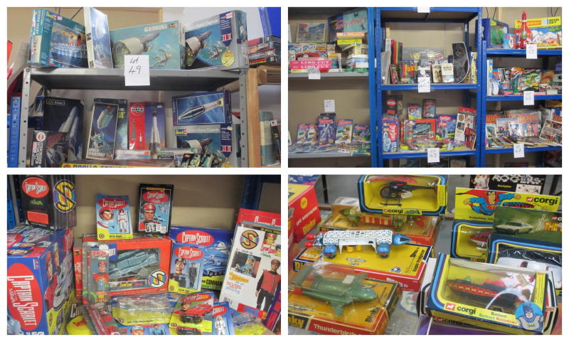 toys and collectables collage