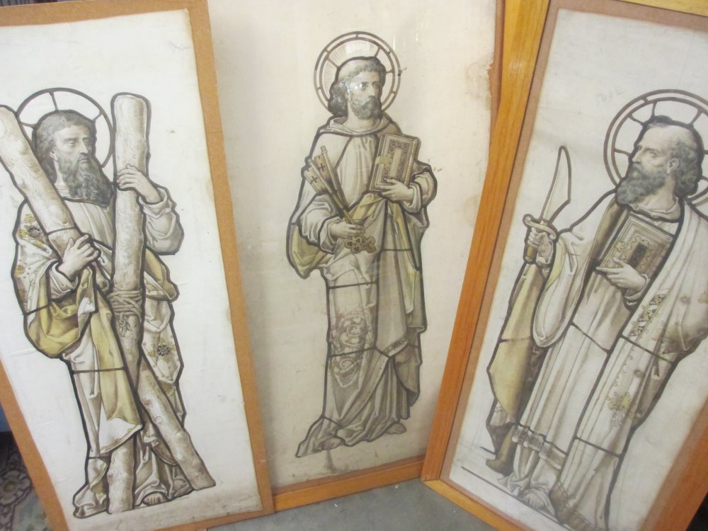 17th 18th century paintings of saints