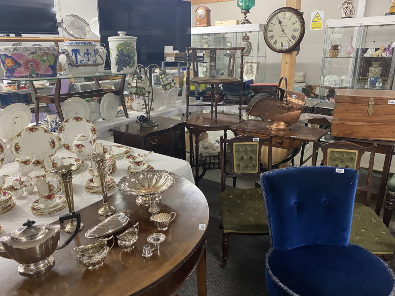 photo of antique sale