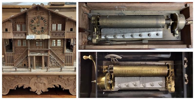 Auction Preview of Two Stunning Antique Music Boxes for Sale – Sunday 27th February