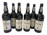 6 bottle of fine Sandeman 1977 Vintage Port for Silver Jubilee