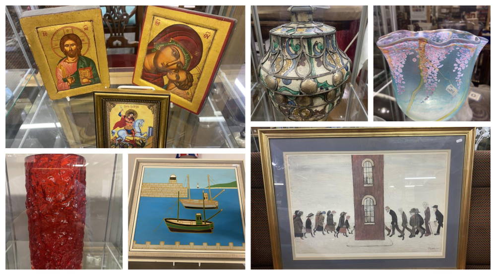 Antiques Auction Collage September 24 25 2022