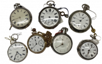 Many Pocket Watches