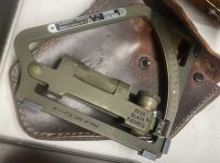 WW2 REME gunsight quadrant / clinometer. Made by Honeywell, Minneapolis, 1943