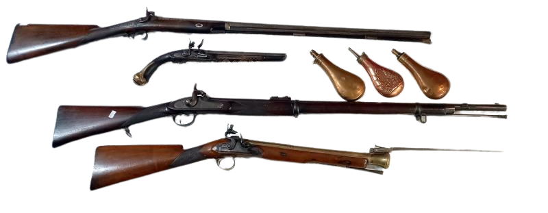 Blunderbuss and Other Early Firearms at Unique Auctions