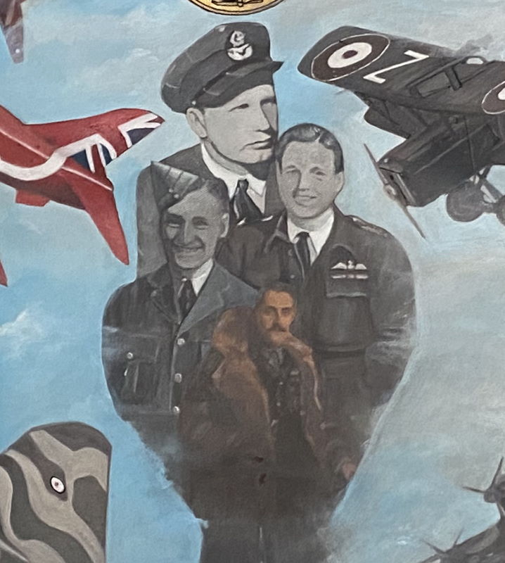 Guy Gibson and other RAF Scampton heroes
