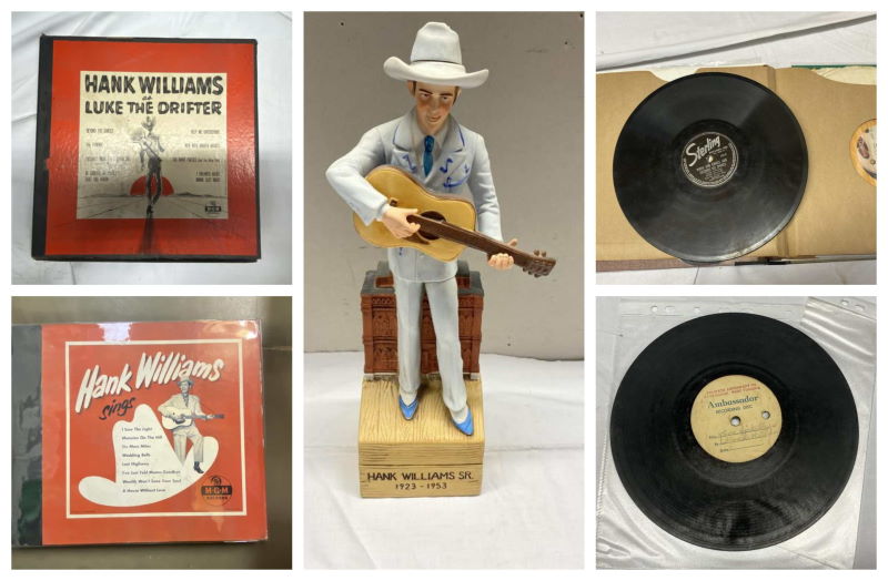 Hank Williams Collection Collage