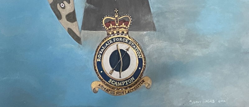 RAF Scampton armatus non lacessitur
