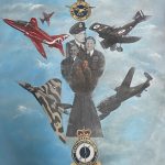 RAF Scampton painting by Shany Hagan