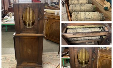 parlour organ collage