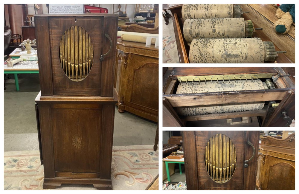 parlour organ collage