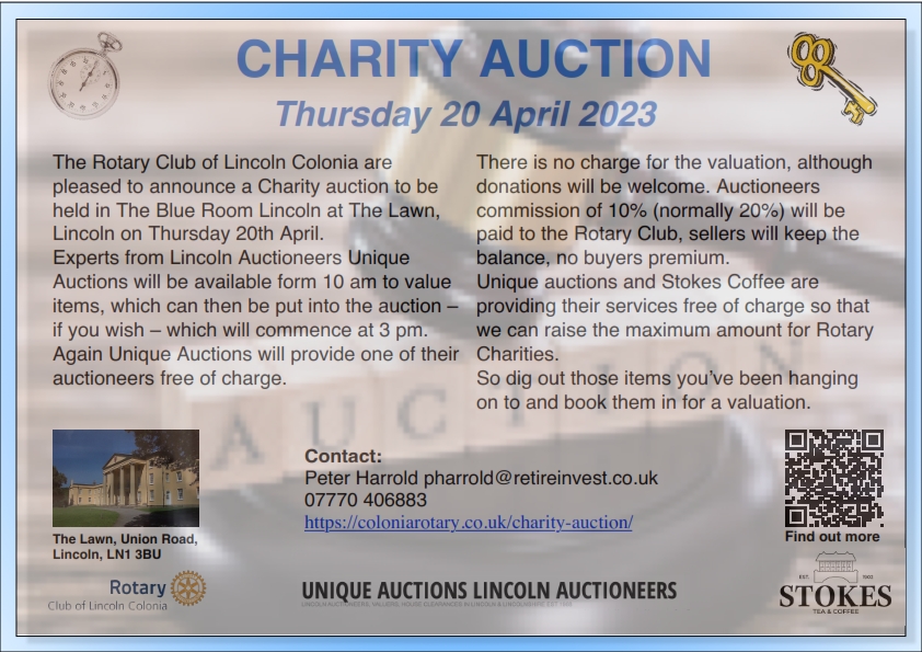 Rotary Club of Lincoln Colonia Charity Auction