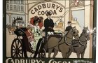 An original large Cadburys Cocoa Clock Do Your Shopping Early enamel sign Sold for £5,800