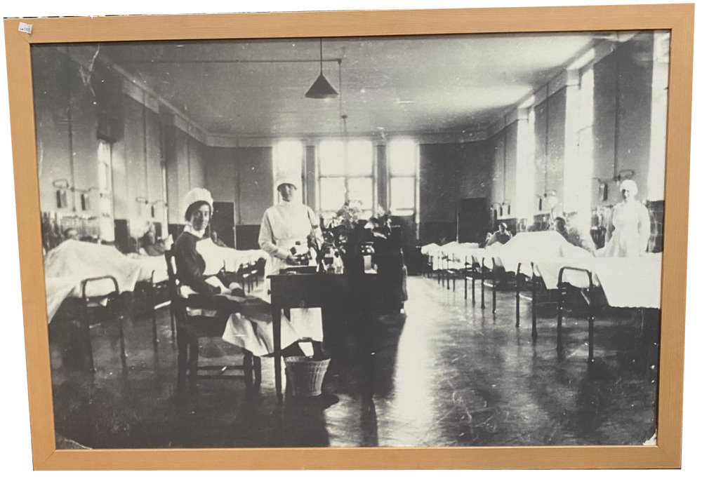 Vintage Photograph of Lincolnshire County Hospital
