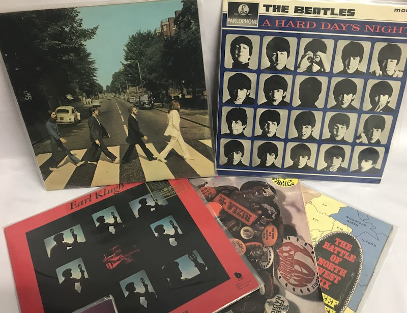 Records Memorabilia Auction April 6th 2024