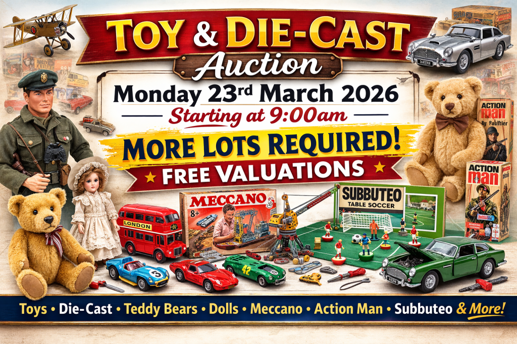 toy die cast auction banner 1